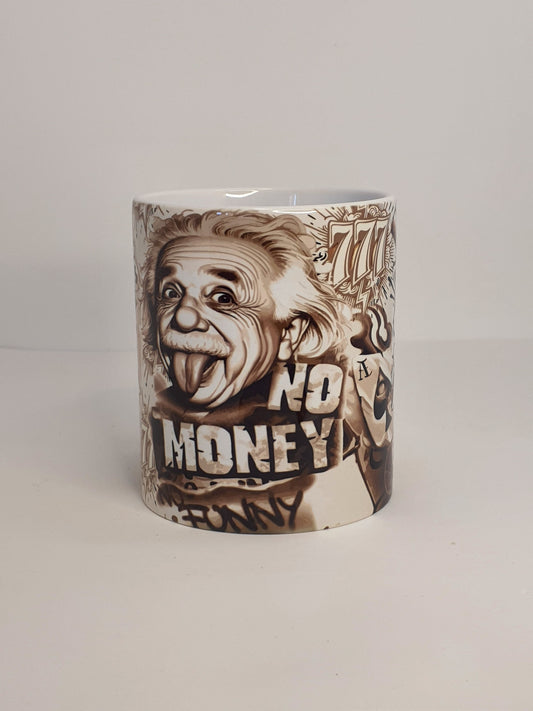 Taza con diseño Tattoo Einstein