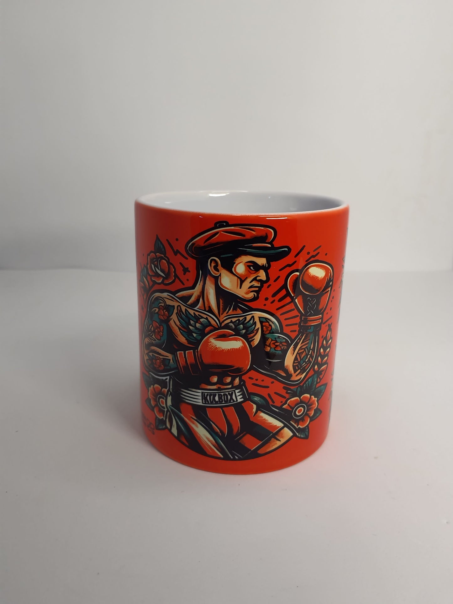 Taza Old School Boxeador